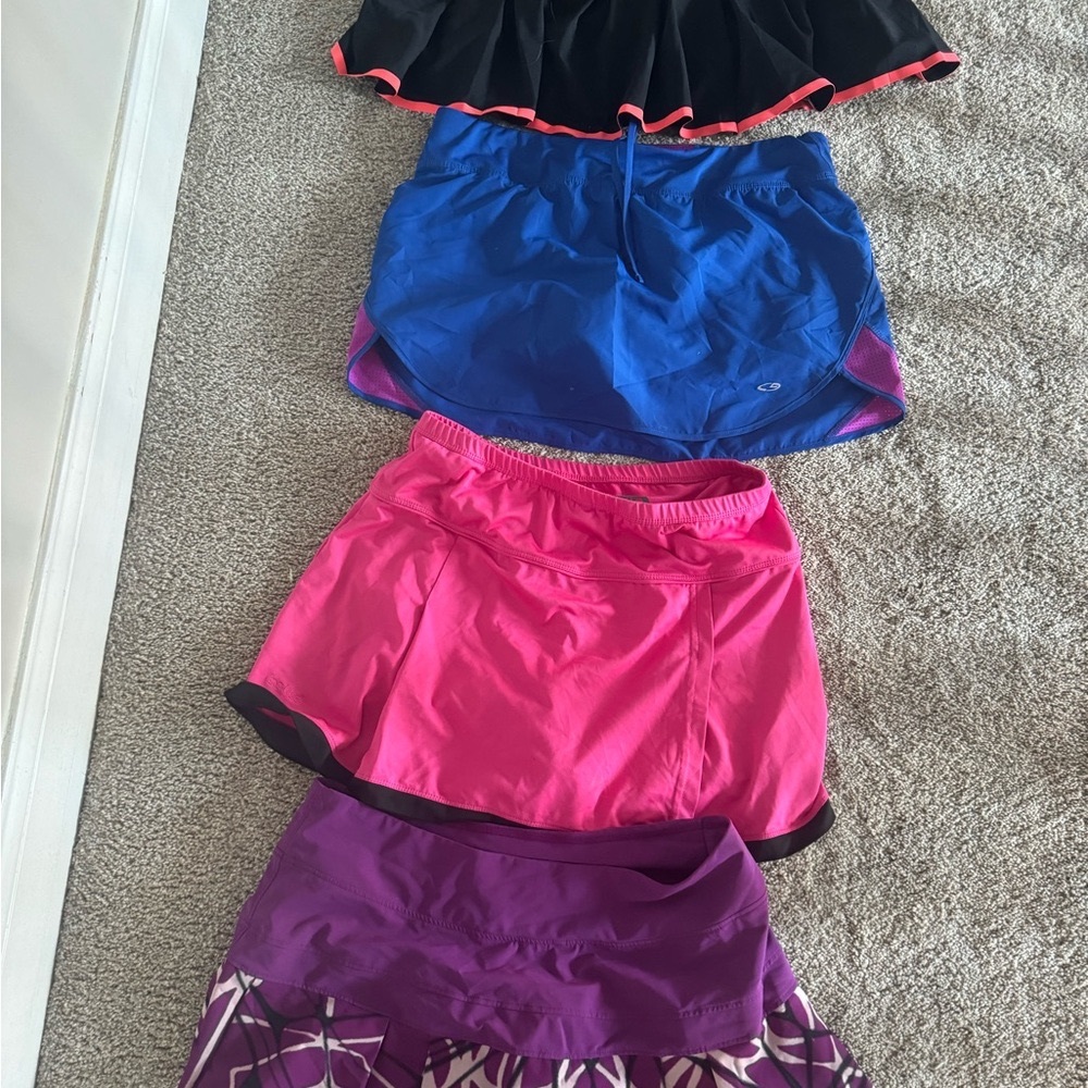 7 Tennis/Pickleball skirts size medium-already sold and can’t delete this
